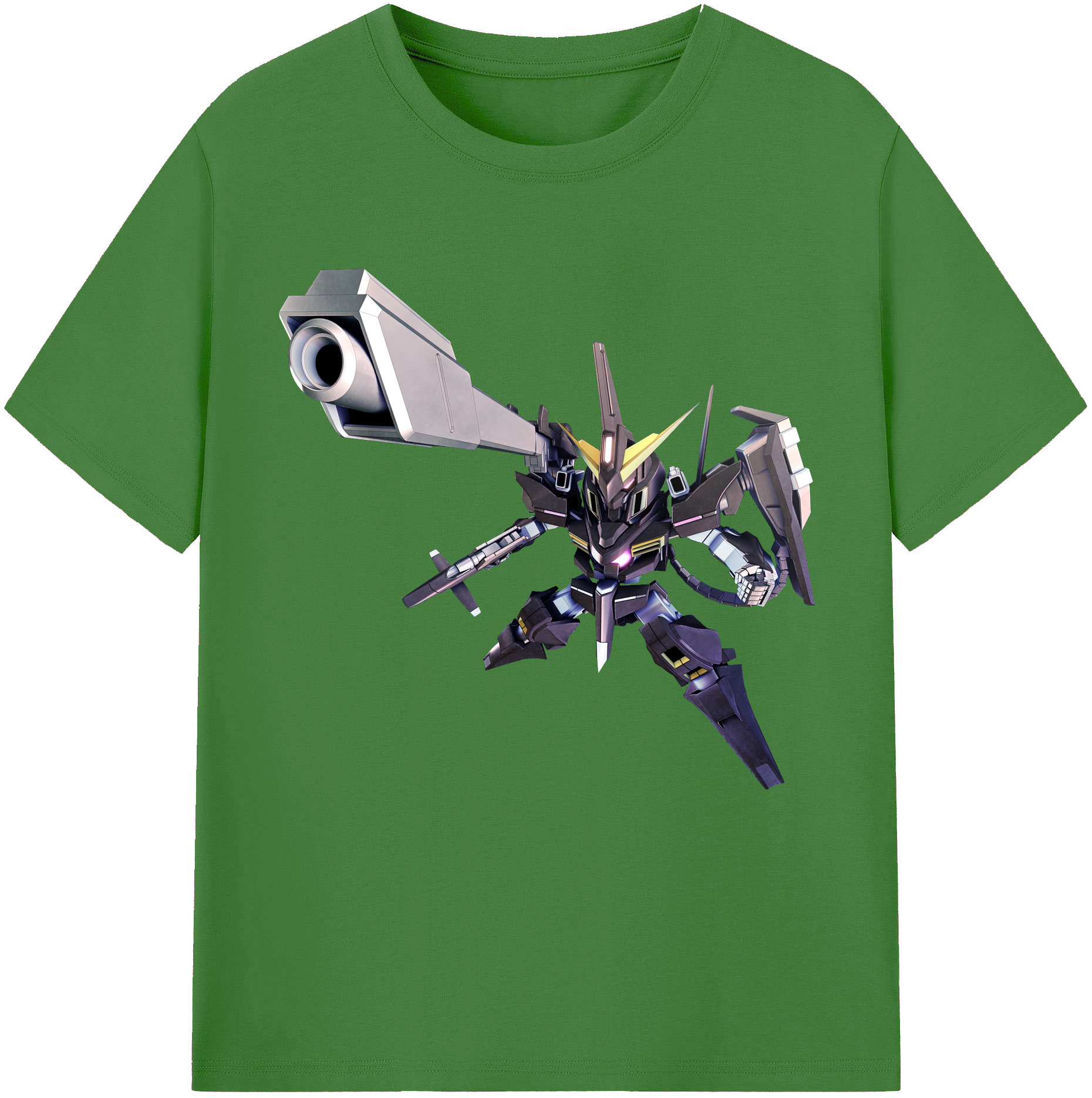 （画像用） 機動戦士ガンダム Mobile Suit Gundam レディースカジュアルプリントTシャツ（綿100％）